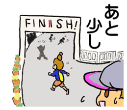 Let's Trail Running! sticker #8140337