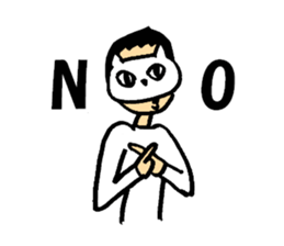 cat mas kman sticker #8140511