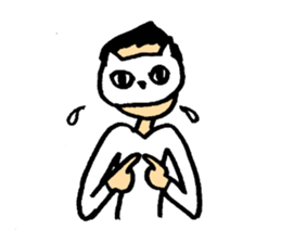 cat mas kman sticker #8140538