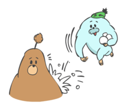 Yeti and Bigtie 2 sticker #8141161