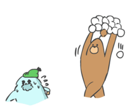 Yeti and Bigtie 2 sticker #8141163