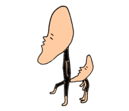 Poor.Long-headed3 sticker #8141545