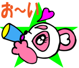 Pink Panda MOMO-chan Vol.2 sticker #8141752