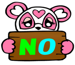 Pink Panda MOMO-chan Vol.2 sticker #8141758