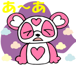 Pink Panda MOMO-chan Vol.2 sticker #8141760