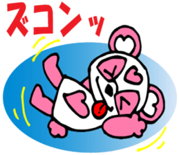 Pink Panda MOMO-chan Vol.2 sticker #8141773