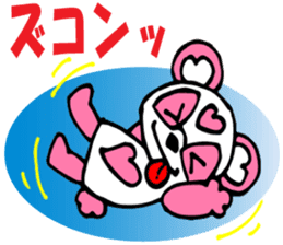 Pink Panda MOMO-chan Vol.2 sticker #8141773