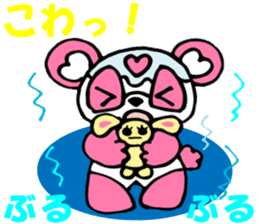 Pink Panda MOMO-chan Vol.2 sticker #8141775