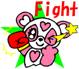 Pink Panda MOMO-chan Vol.2 sticker #8141776