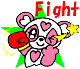 Pink Panda MOMO-chan Vol.2 sticker #8141776