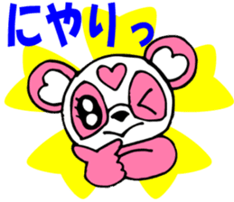 Pink Panda MOMO-chan Vol.2 sticker #8141778