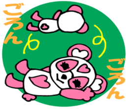 Pink Panda MOMO-chan Vol.2 sticker #8141781