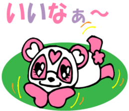 Pink Panda MOMO-chan Vol.2 sticker #8141782