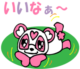Pink Panda MOMO-chan Vol.2 sticker #8141782