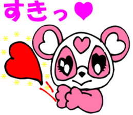 Pink Panda MOMO-chan Vol.2 sticker #8141784