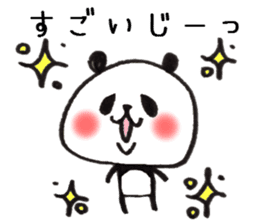 Dialect of a panda and Ishikawa-ken sticker #8141881