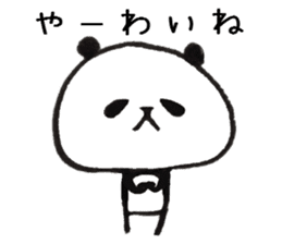 Dialect of a panda and Ishikawa-ken sticker #8141891