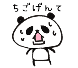 Dialect of a panda and Ishikawa-ken sticker #8141902