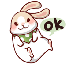 Fattubo Rabbit 2 sticker #8141918
