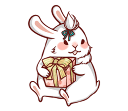 Fattubo Rabbit 2 sticker #8141924