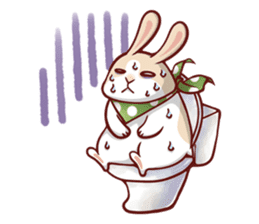Fattubo Rabbit 2 sticker #8141927