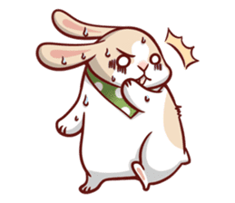 Fattubo Rabbit 2 sticker #8141930