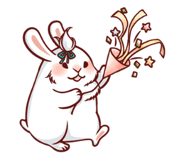 Fattubo Rabbit 2 sticker #8141933