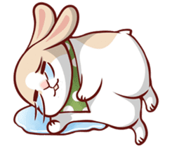 Fattubo Rabbit 2 sticker #8141937