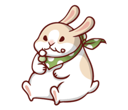 Fattubo Rabbit 2 sticker #8141943