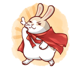 Fattubo Rabbit 2 sticker #8141944