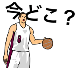 Basketball sticker(real) sticker #8142236