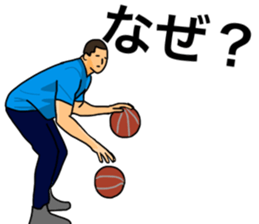 Basketball sticker(real) sticker #8142239