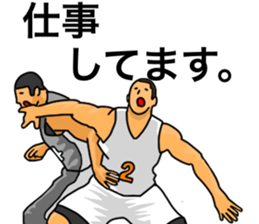 Basketball sticker(real) sticker #8142259
