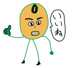 Beans character Soi Mr. sticker #8142349