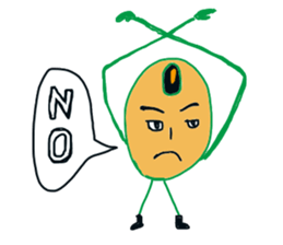 Beans character Soi Mr. sticker #8142354