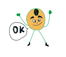 Beans character Soi Mr. sticker #8142360