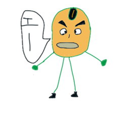 Beans character Soi Mr. sticker #8142361