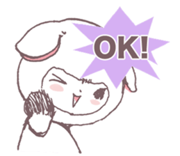 mimiman stamp3 sticker #8142623