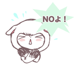 mimiman stamp3 sticker #8142624