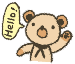 Lovely and Playful Bear sticker #8142748