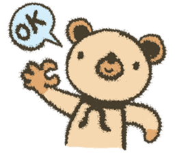 Lovely and Playful Bear sticker #8142753