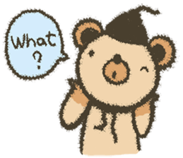 Lovely and Playful Bear sticker #8142755