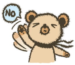 Lovely and Playful Bear sticker #8142756