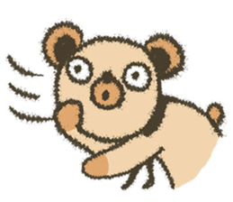 Lovely and Playful Bear sticker #8142767