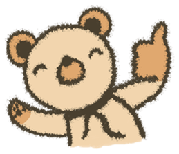 Lovely and Playful Bear sticker #8142768