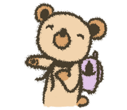 Lovely and Playful Bear sticker #8142776