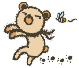 Lovely and Playful Bear sticker #8142778