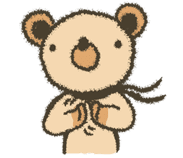 Lovely and Playful Bear sticker #8142783