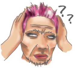 Upturned eyes sticker #8143064