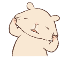 Daily Golden hamster2 sticker #8143359